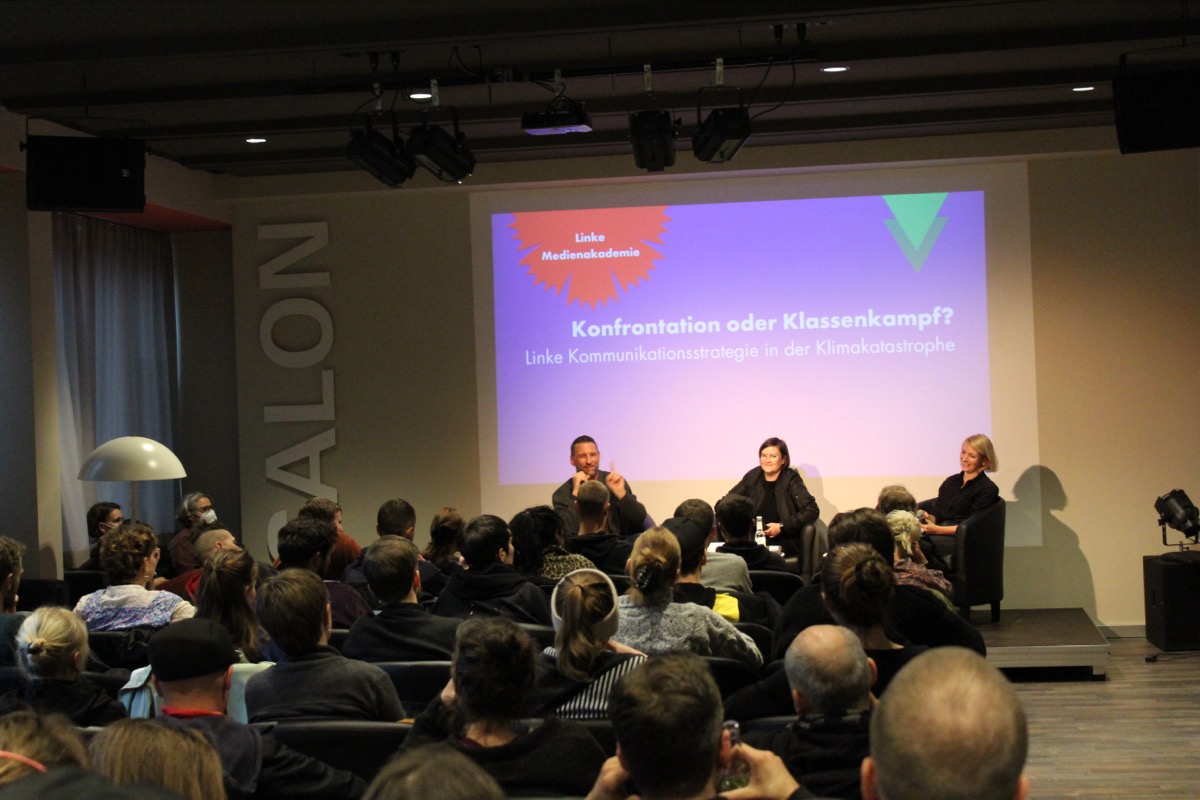 Podiumsdiskussion bei der LiMA-Woche