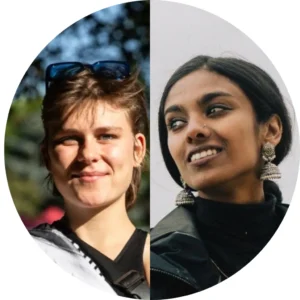 Jule Fink & Lakshmi Thevasagayam